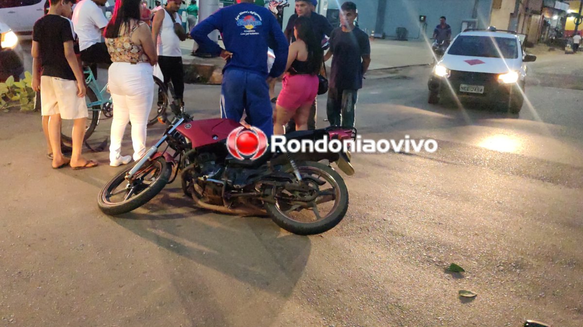 FORTE COLISÃO: Vídeo mostra grave acidente entre caminhão e motociclista próximo ao Orgulho 