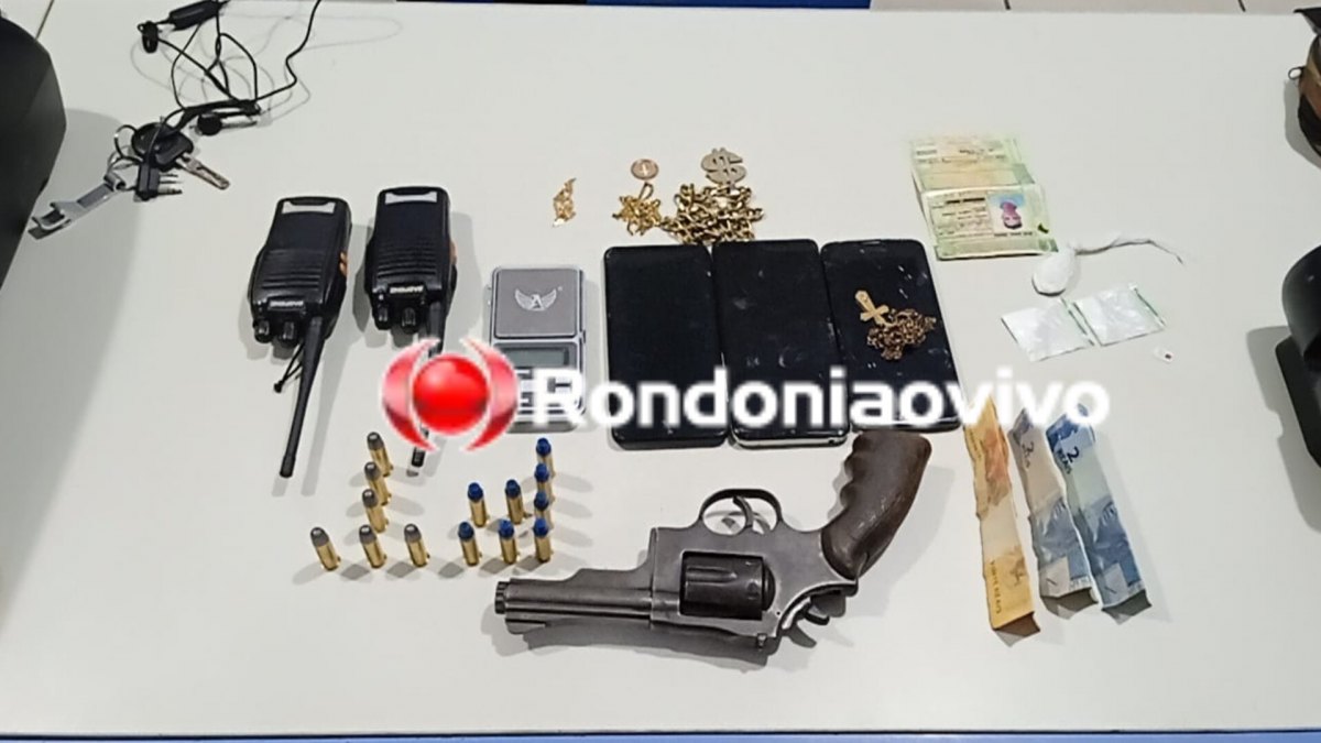 'FLAMEL DO CV': Assaltante de lojas acusado de vários roubos é preso pela Força Tática 