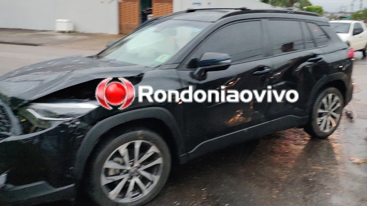 IMPRUDÊNCIA: Grave batida entre  Corolla e Kombi deixa dois feridos na 7 de Setembro