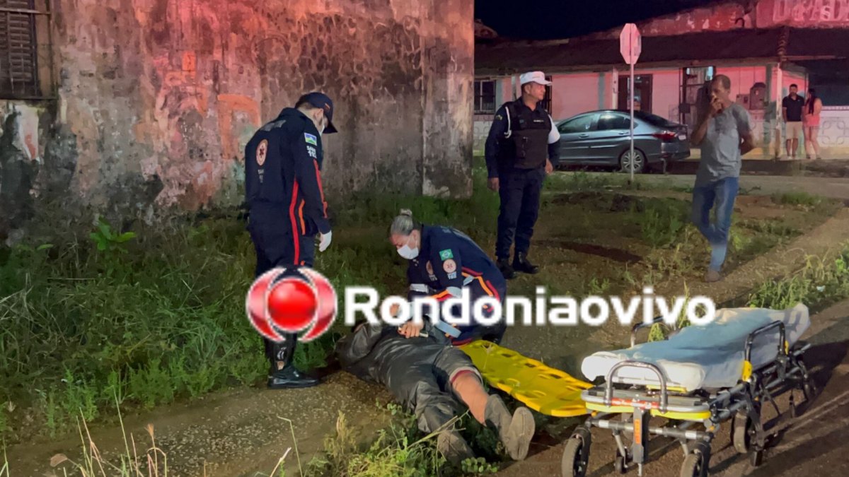 APÓS CHUVA: Motoboy de delivery perde controle de veículo e sofre grave acidente 