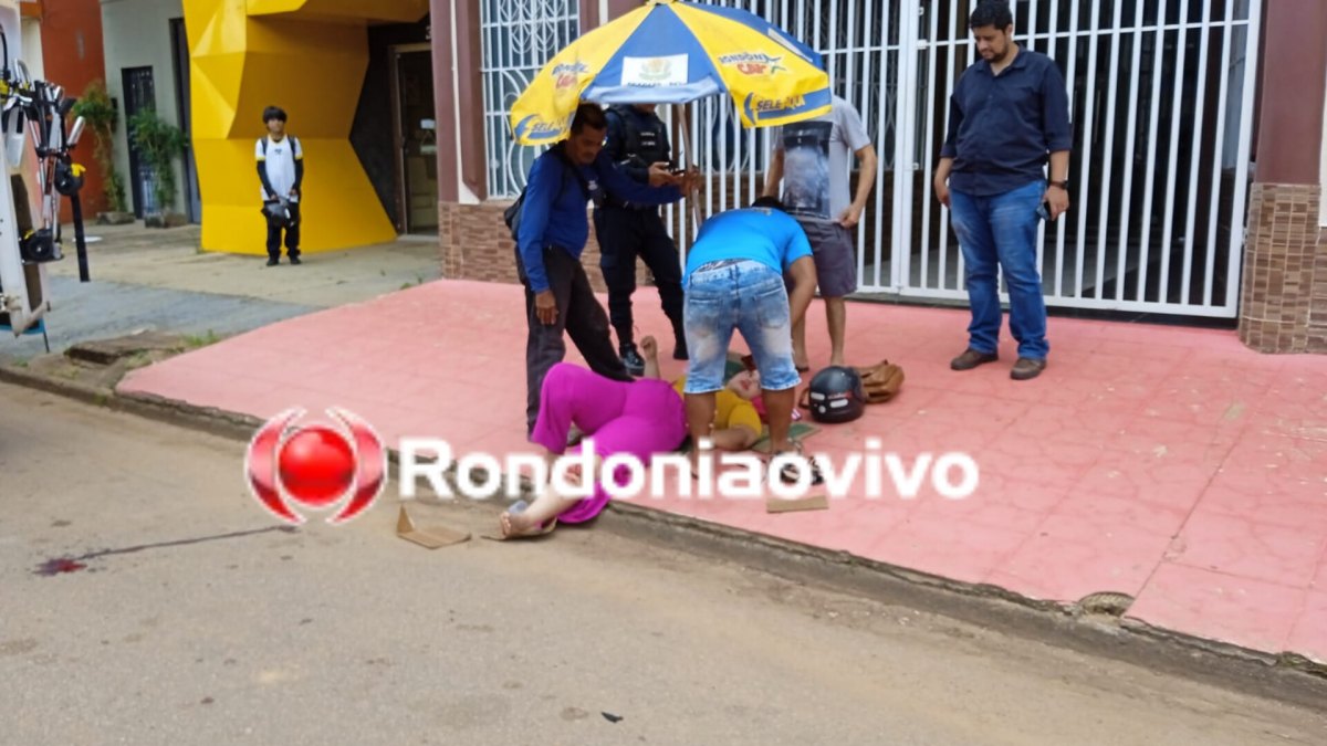 GRAVE ACIDENTE: Motorista de Honda Fit foge após deixar mulher com fratura exposta 