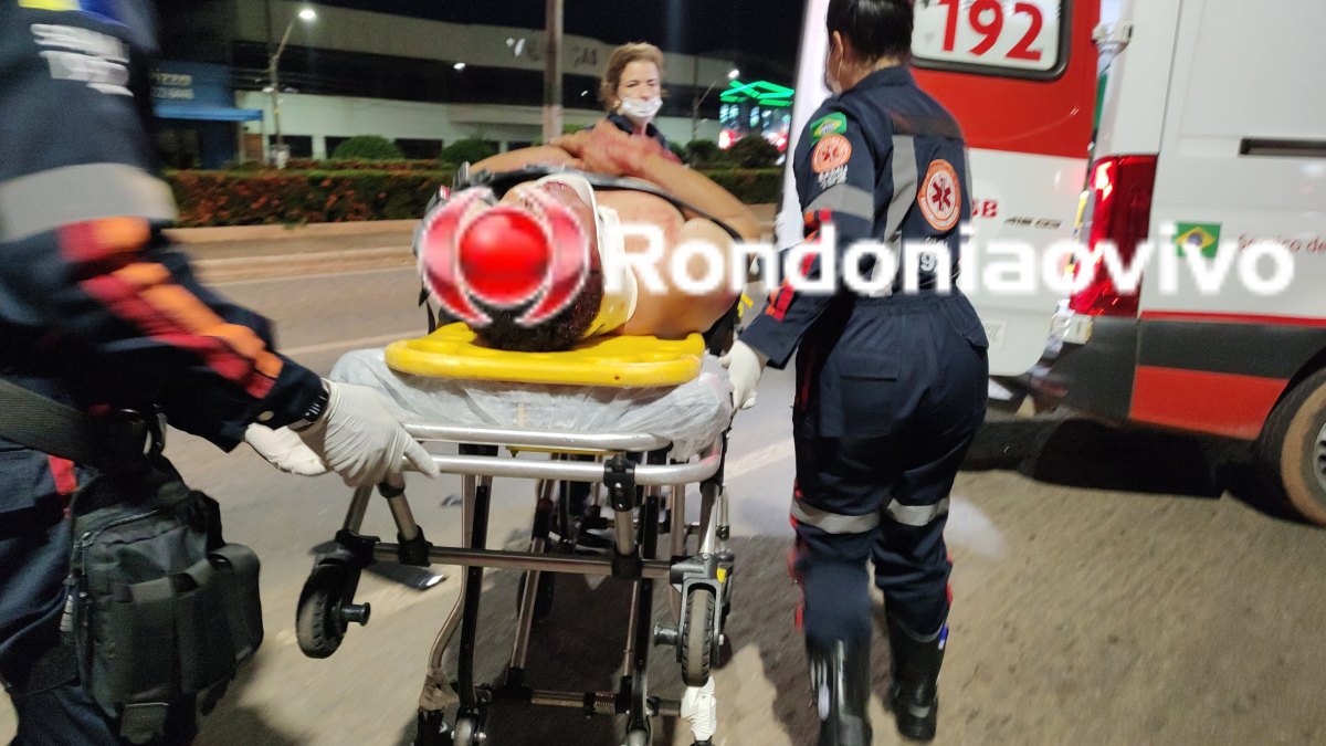 EMBRIAGADO: Motorista de carro Audi atropela e deixa motociclista em estado grave 