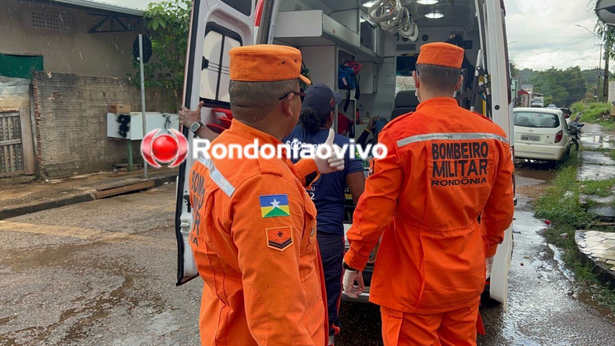 GRAVE: Motoboy fratura a perna após ser atropelado por carro na Rua Brasil 