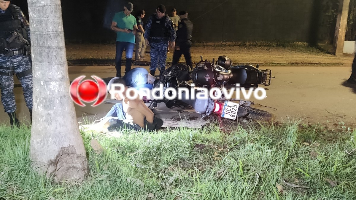 VÍDEO: Policiais ficam feridos em acidente após perseguição a assaltantes na Guaporé 