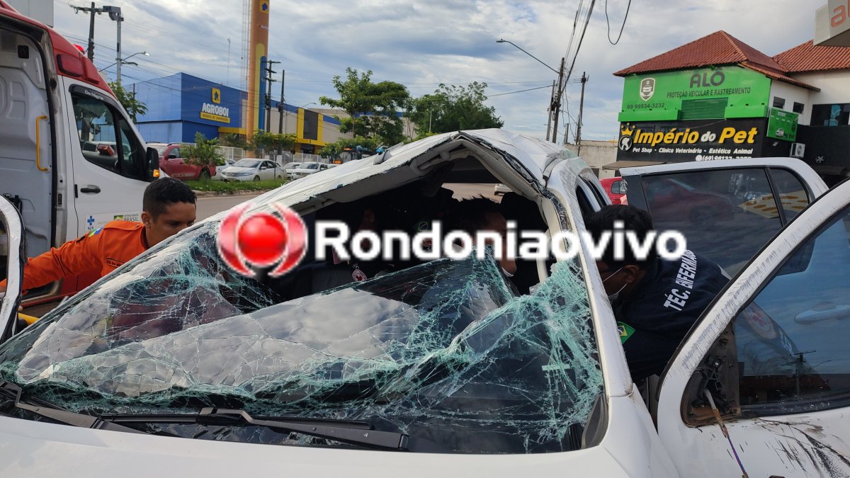 VÍDEO: Vereador Isaque Machado sofre grave acidente em capotamento 