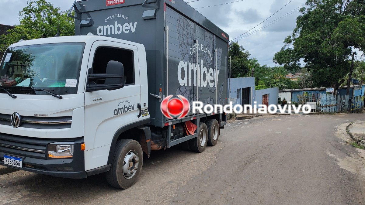 SAINDO DA AULA: Estudante de 13 anos fica gravemente ferido em batida com caminhão da AmBev