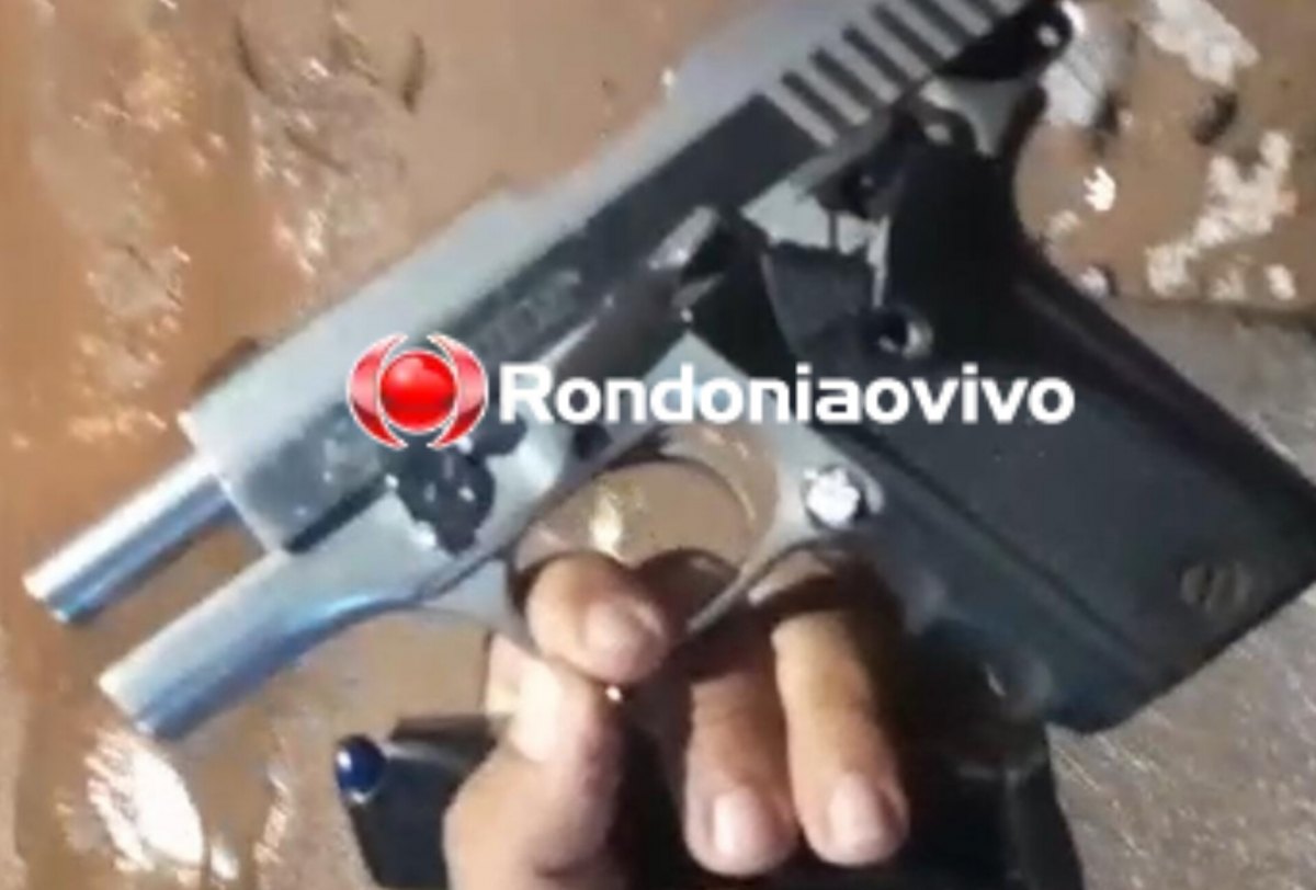 PISTOLA 380: PM prende acusado flagrado armado em bar no São Francisco