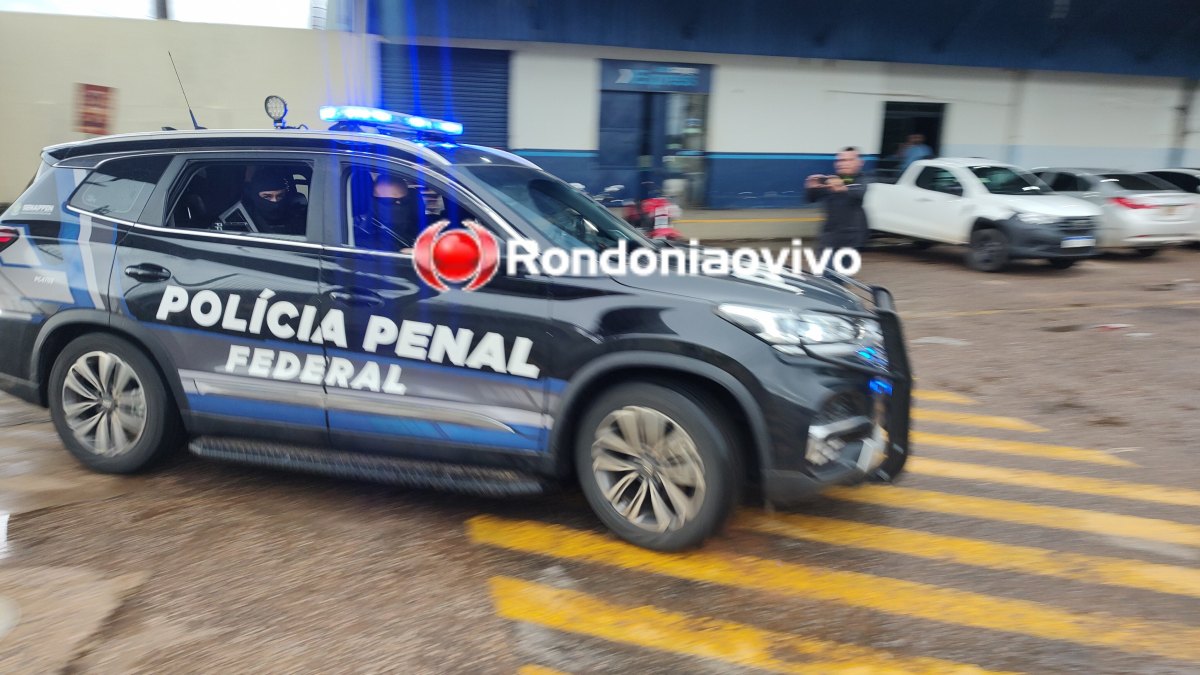 CASO MARIELLE: Domingos Brazão chega no aeroporto de Porto Velho sob forte escolta 