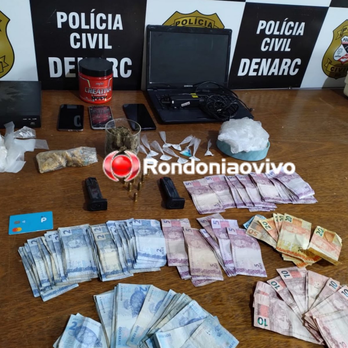 DENARC EM AÇÃO: Casal dono de distribuidora na capital é preso por tráfico de drogas 