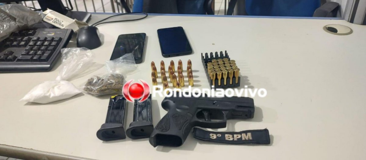 MORAR MELHOR: Criminosos promovem tiroteio em condomínio e quatro são presos com arma e drogas