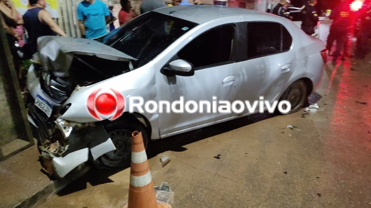 URGENTE: Acusado de tráfico de drogas se envolve em grave acidente durante perseguição 