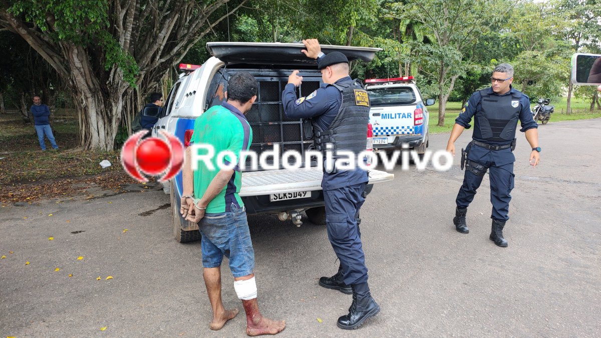 SE DEU MAL: Assaltante é baleado por PM após roubar mulher no estacionamento do IG