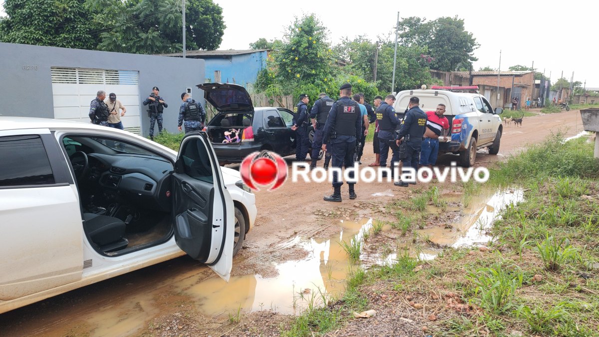 FLAGRANTE: Dupla que teve carro crivado de balas é presa por tráfico de drogas