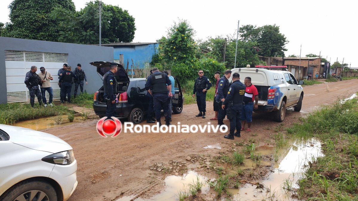 FLAGRANTE: Dupla que teve carro crivado de balas é presa por tráfico de drogas