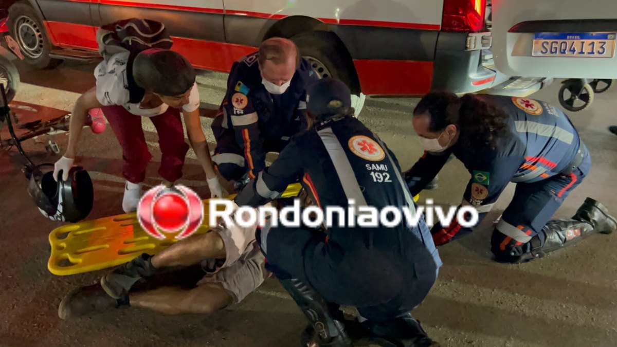 VÍDEO: Ciclista fica em estado gravíssimo após ser atropelado e motociclista foge