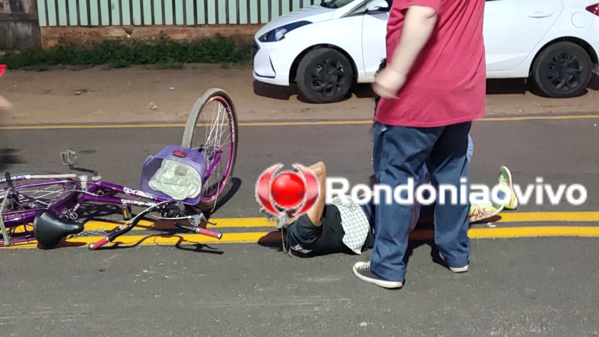 VÍDEO: Idoso e mulher ficam gravemente feridos em atropelamento na capital 