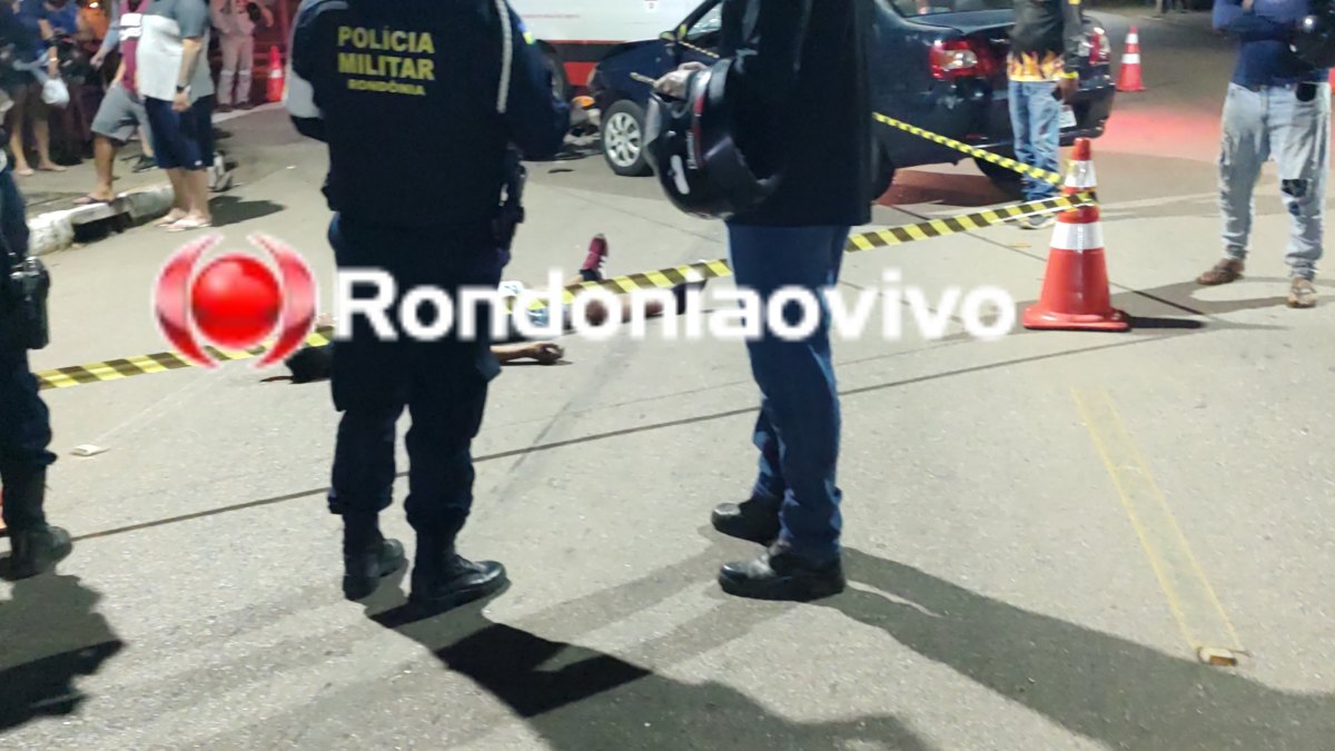 VÍDEO: Passageiro de moto aplicativo morre em grave acidente