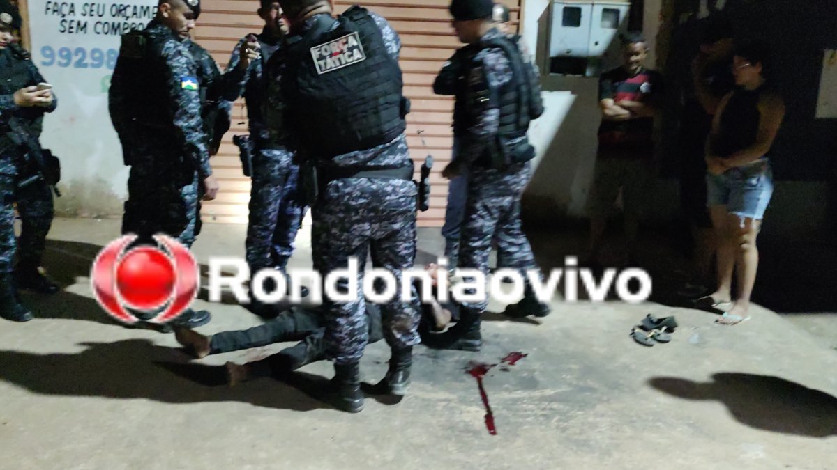 SEM DÓ: Suspeito de furto é surpreendido por comerciante e leva a pior 