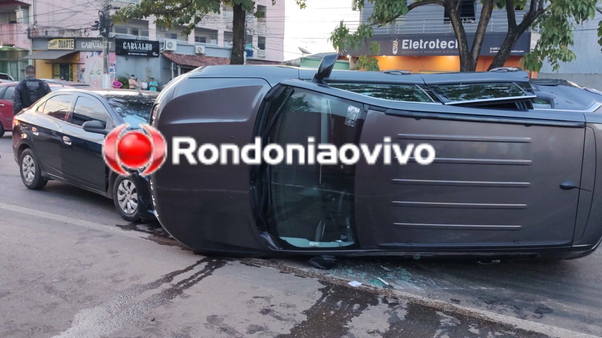IMPRUDÊNCIA: Jeep Compass capota após grave batida na Imigrantes 