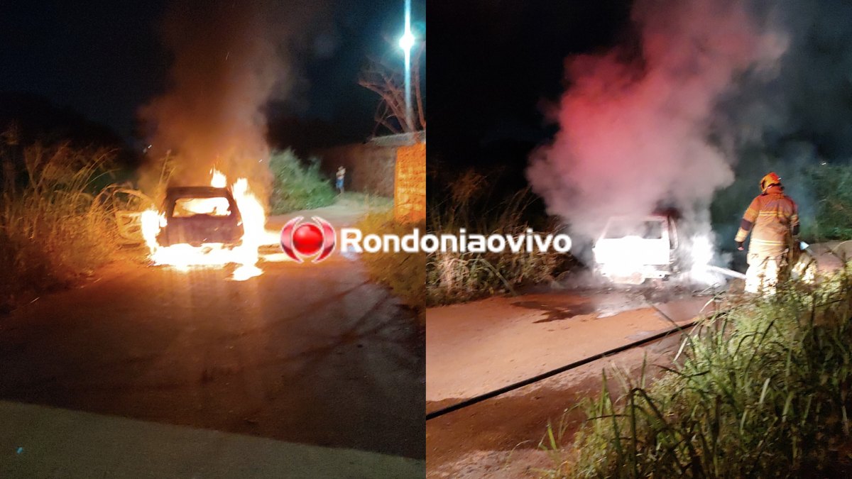 'DONO SUMIU': Carro é completamente destruído por incêndio na capital 