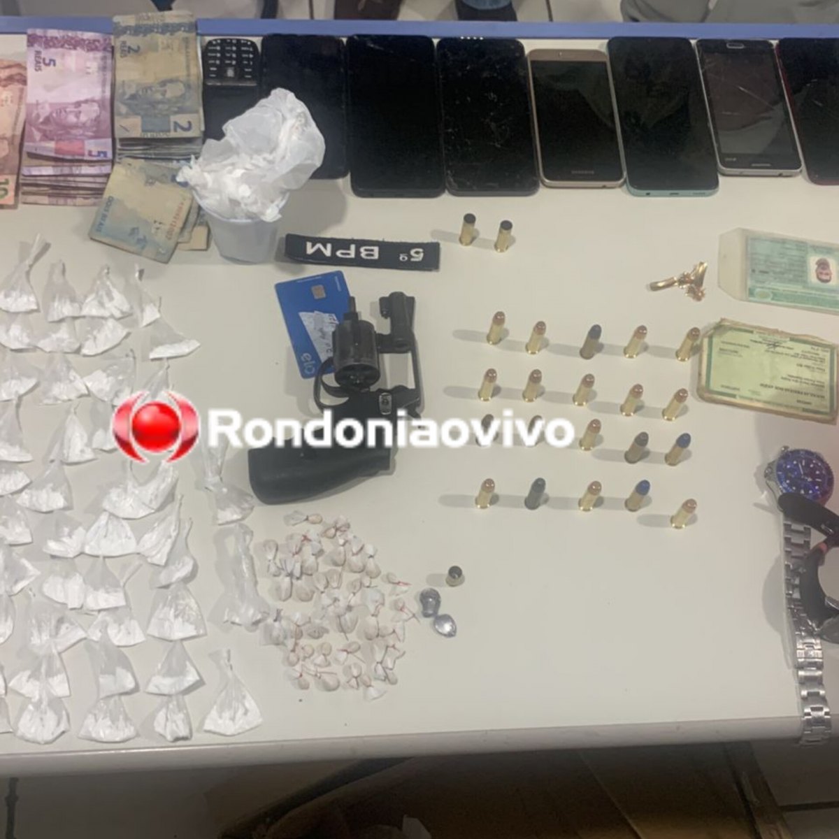 TRAFICANTE: Comerciante é alvo de atentado a bala em distribuidora e vai preso