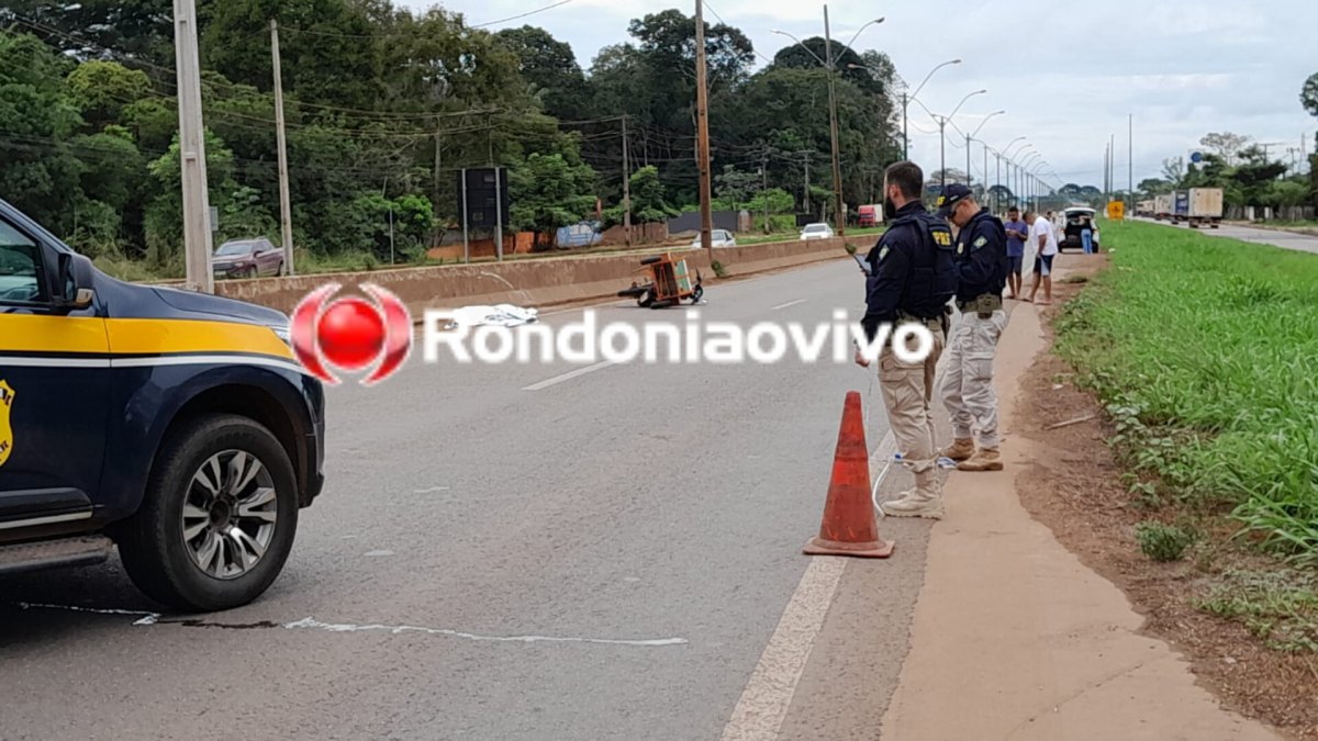 ULTRAPASSAGEM: Motociclista morre e passageira fica ferida em grave acidente na  BR-364