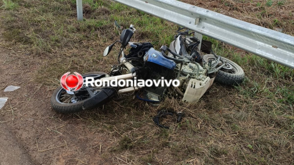 ALTA CILINDRADA: Morador de Porto Velho morre após acidente com moto BMW em BR no Acre