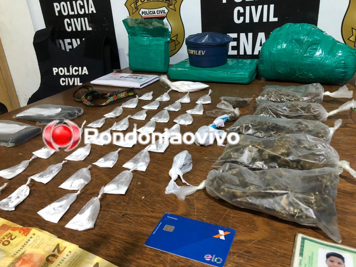 COMBATE AO TRÁFICO: Dono e gerente de boca de fumo são presos durante operação do Denarc 