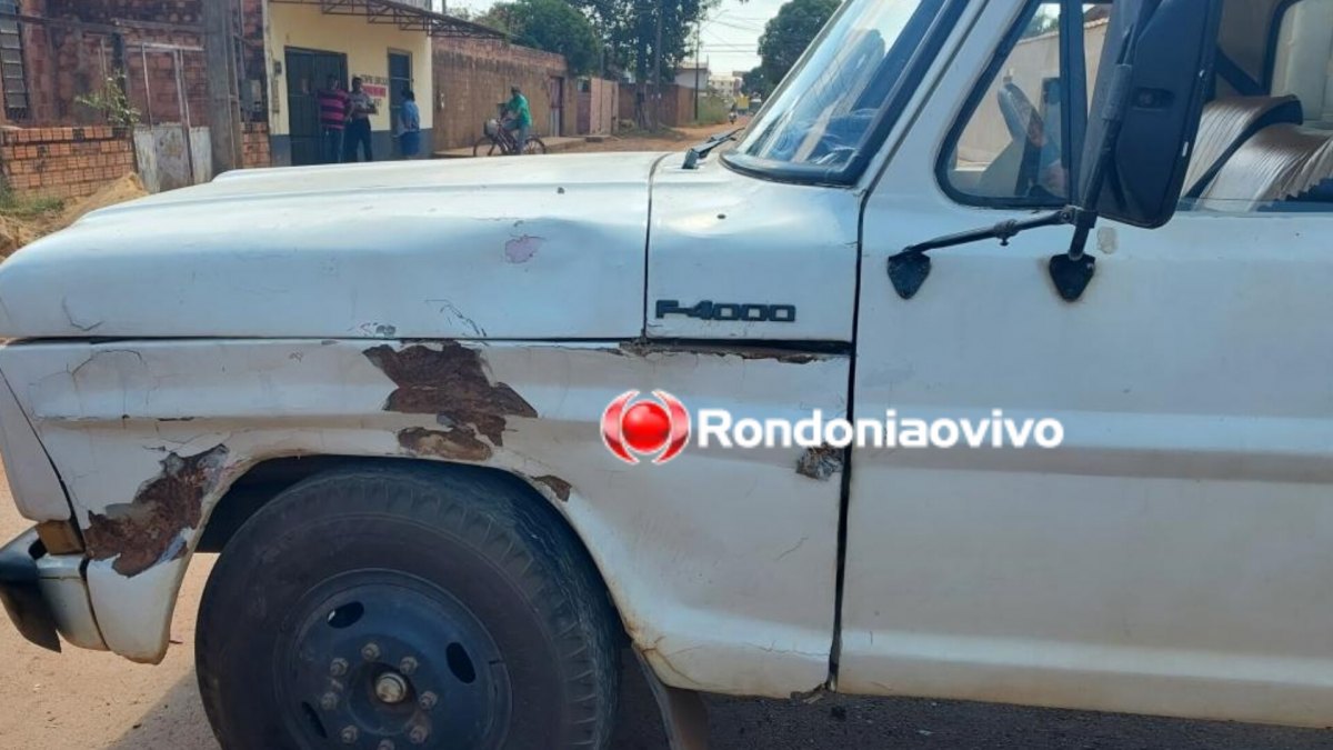 NA QUARENTINA: Motociclista de 61 anos sofre graves lesões após colisão em caminhão 
