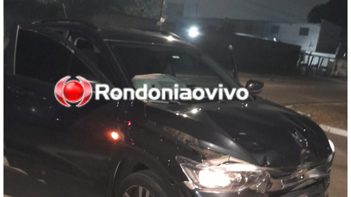 INCONSCIENTE: Motociclista avança preferencial e é atingido em cheio por carro de empresário 