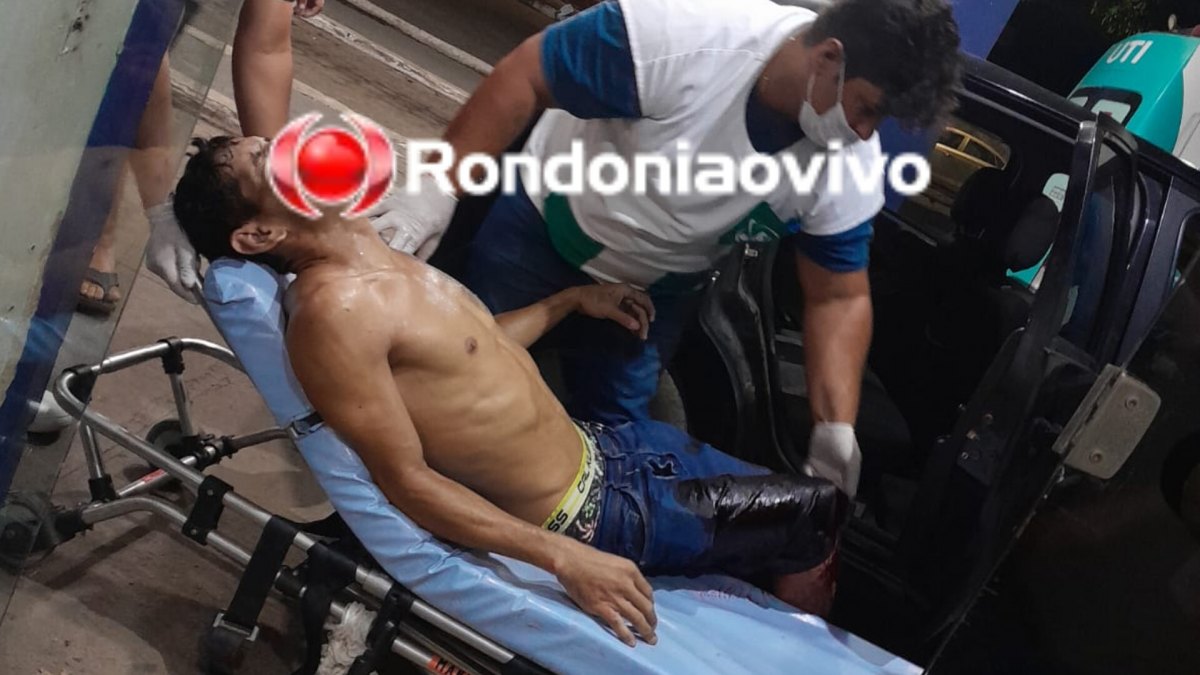 TRÊS DISPAROS: Homem é atacado a tiros na zona Sul de Porto Velho 