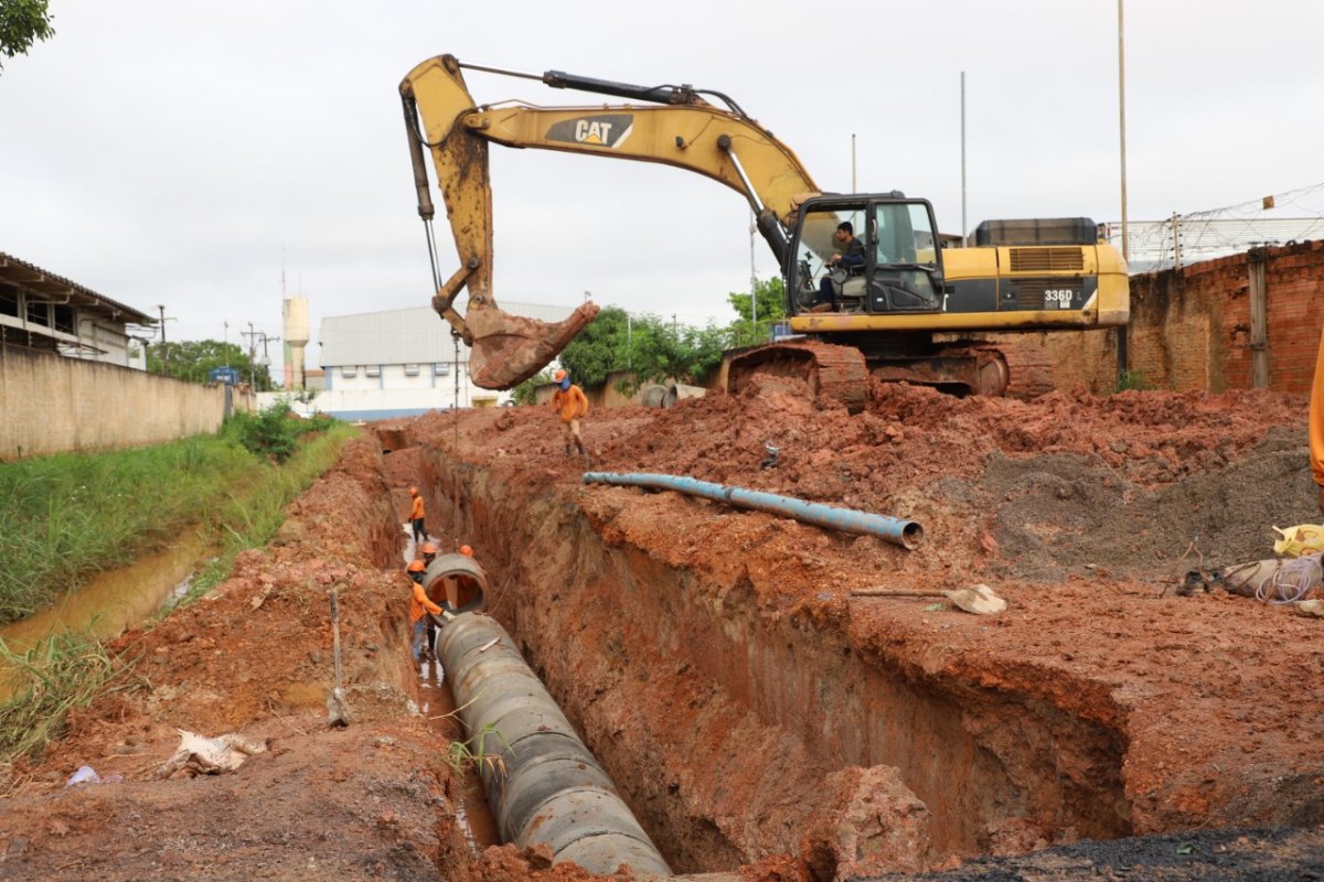 INFRAESTRUTURA: Ruas do bairro Lagoa recebem investimentos de quase R$ 20 milhões