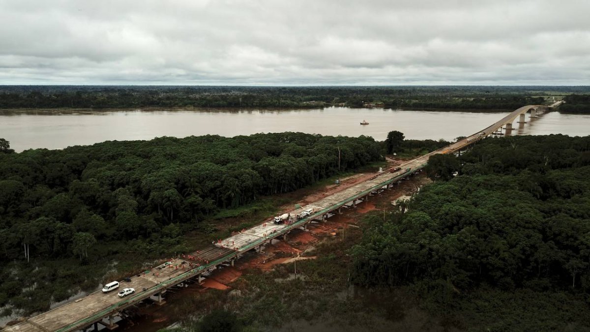 FINAL: Ponte do Rio Madeira está em fase de acabamento para inauguração em breve