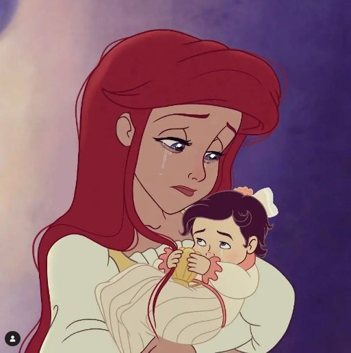 DESENHOS: Artista mostra como princesas seriam se fossem mães no mundo real