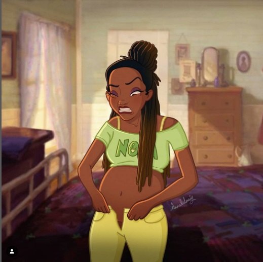 DESENHOS: Artista mostra como princesas seriam se fossem mães no mundo real