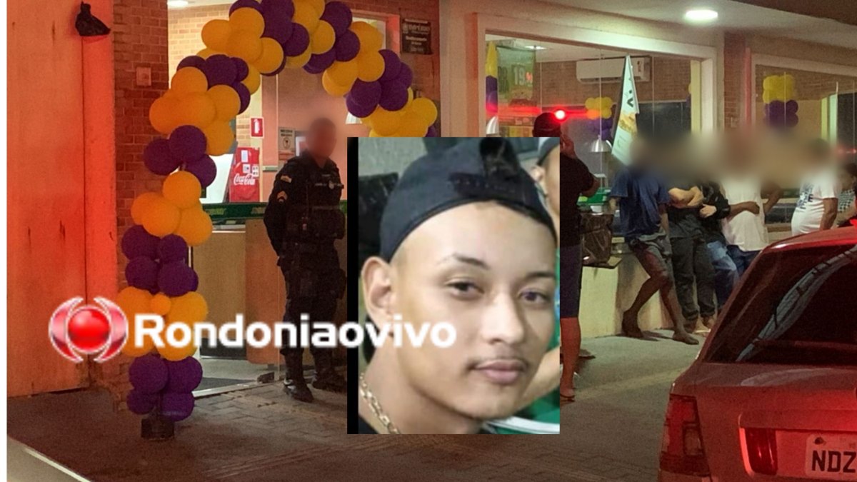 TIROS NA CABEÇA: Vídeo mostra execução de 'Raunei do PCC' em lanchonete da Subway 