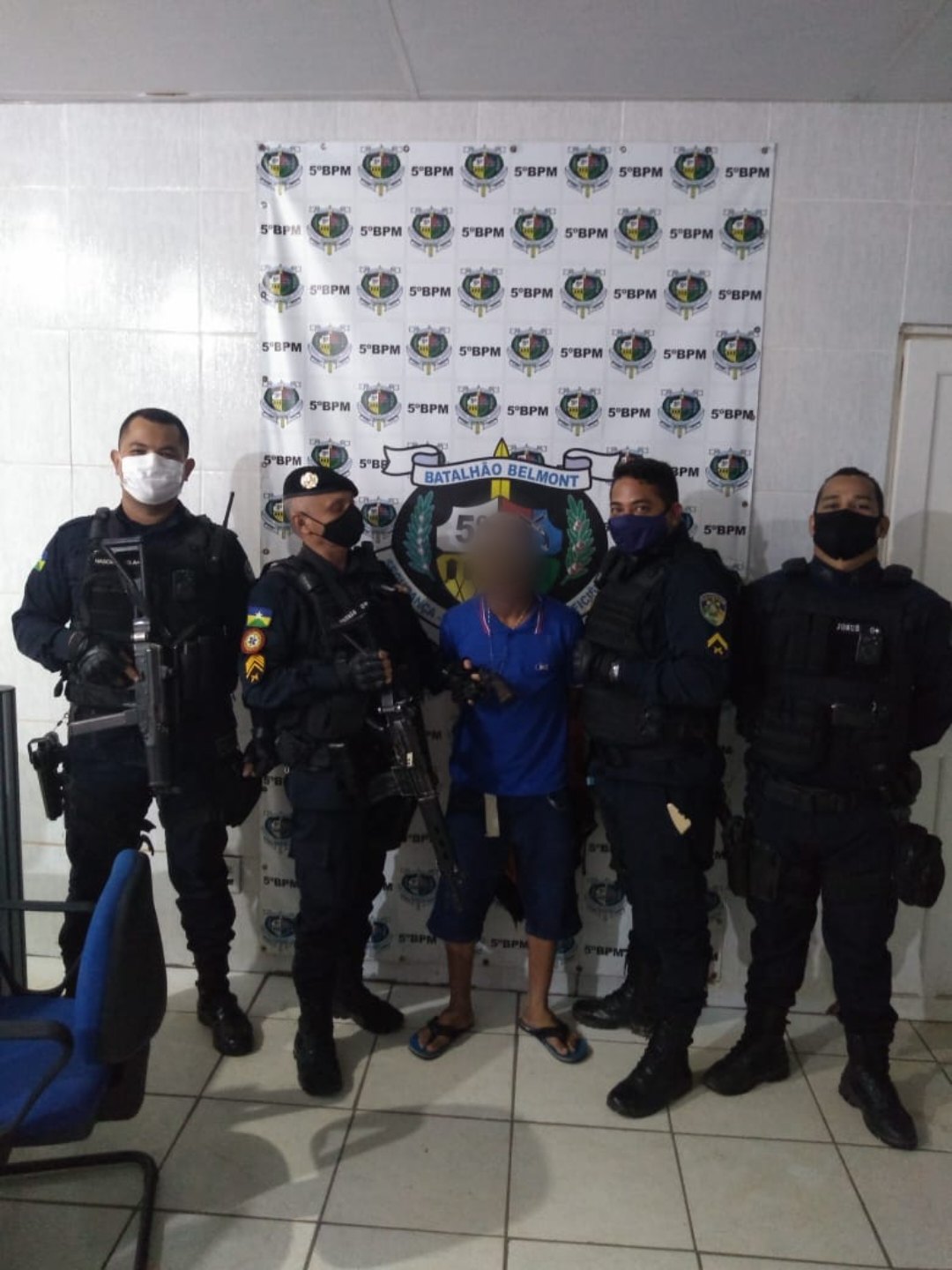 AÇÃO RÁPIDA: Equipe do Gusmão prende cliente de bar onde foi registrado homicídio a tiros