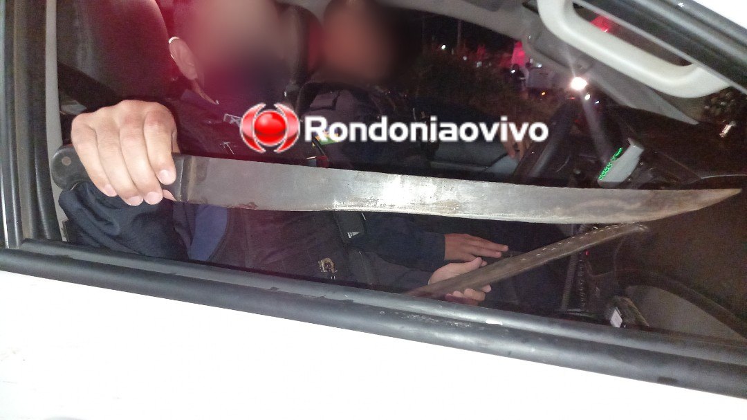 CONFIRA O VÍDEO: Esposa é atacada a golpes de facão pelo marido