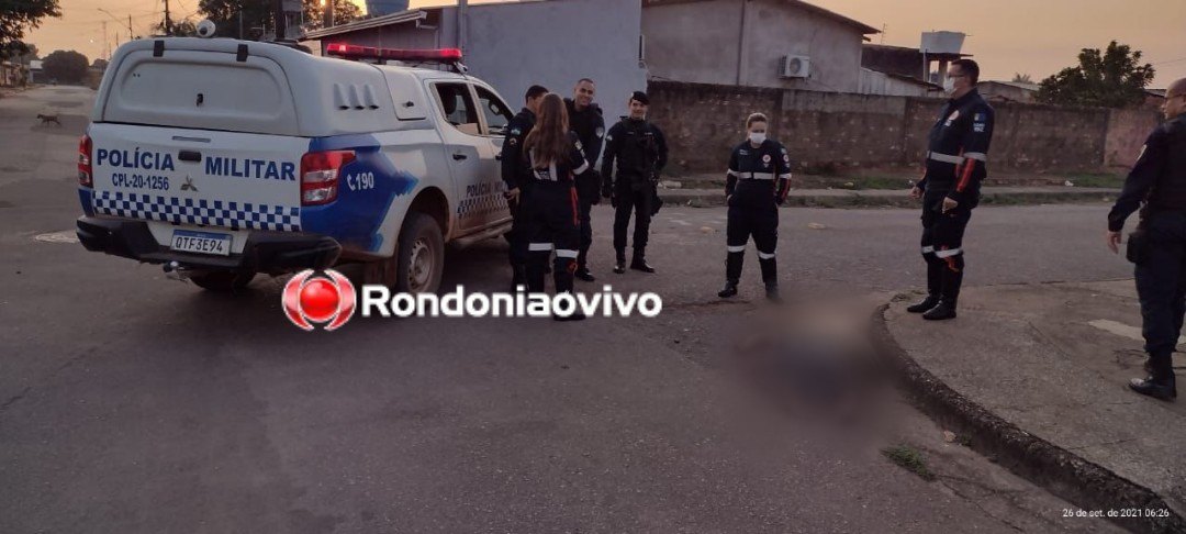 VIOLÊNCIA: Homem é executado a tiros na zona Leste de Porto Velho