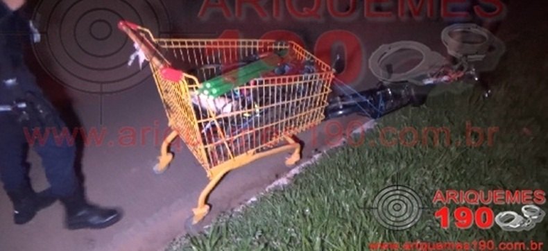 RONDÔNIA: Policial Penal detém menores com fios furtados de estabelecimento 