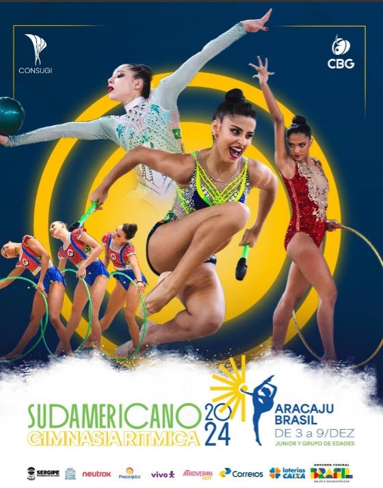 REPRESENTANDO: Rondônia presente no Sudamericano 2024 Gimnasia Rítmica