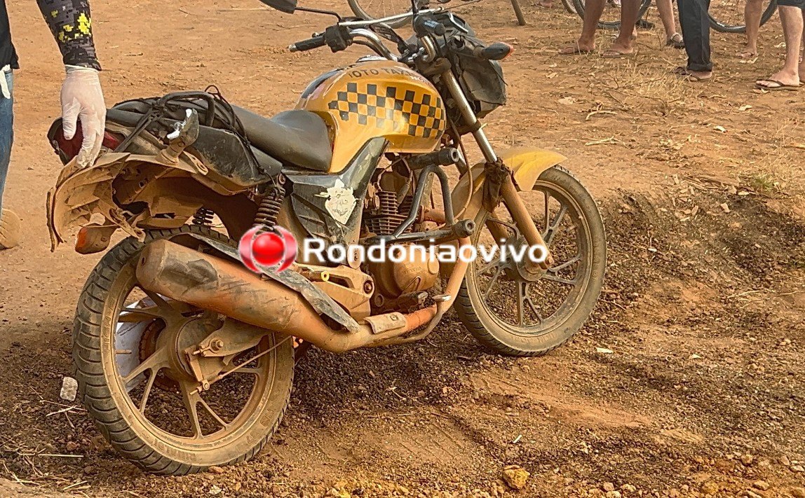 TRAGÉDIA: Mototaxista 'Leco' morre e passageiro 'Sepultura' fica ferido após acidente 