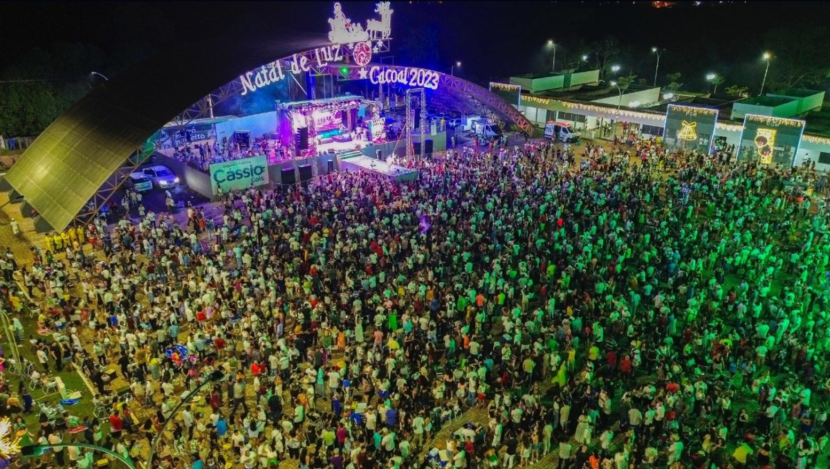 CÁSSIO GOIS: Deputado destaca apoio ao Réveillon em Cacoal, o maior dos últimos anos