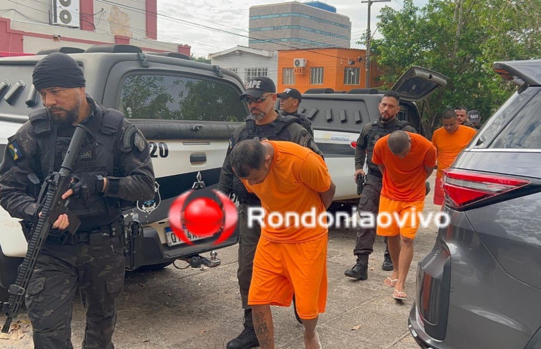 ESCUDO DE RONDÔNIA: Operação prende vários criminosos do CV acusados de ataques