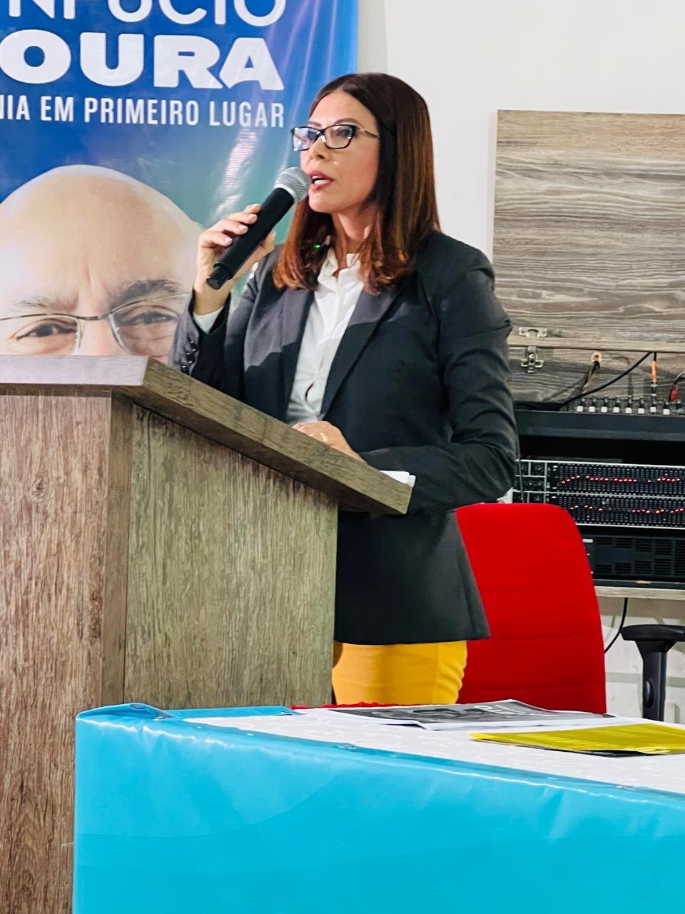 CONVENÇÃO MDB: Por aclamação MDB lança Euma Tourinho como candidata a prefeita de Porto Velho