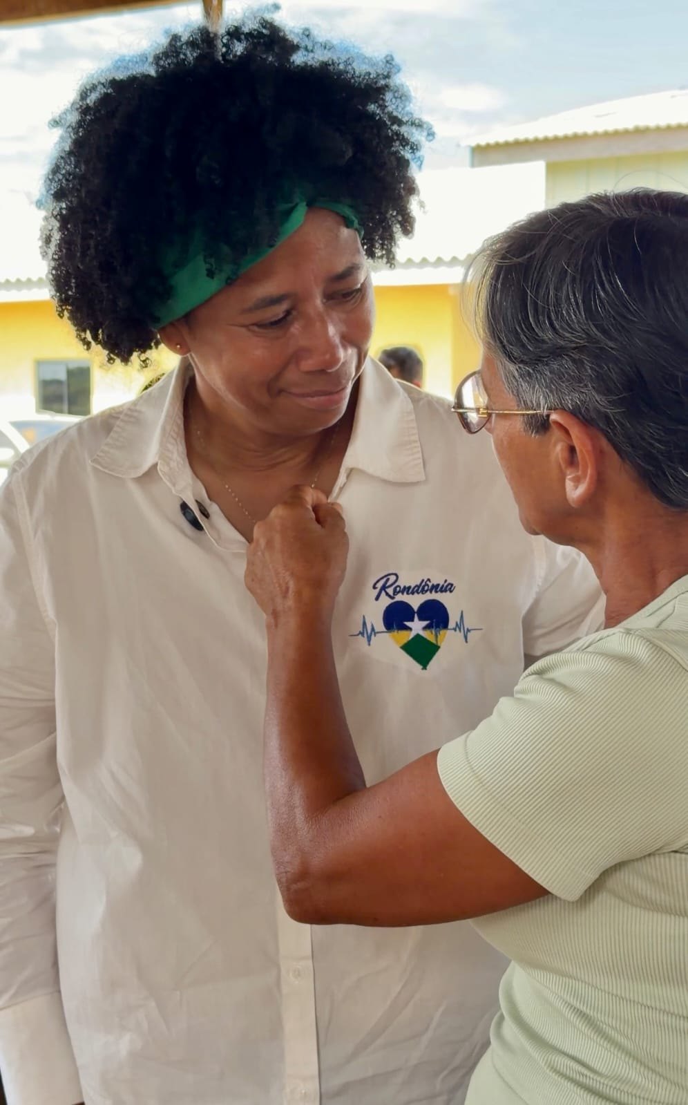 BEM RECEBIDA: Recepção do povo com energia positiva nos enche de coragem, diz Sílvia Cristina
