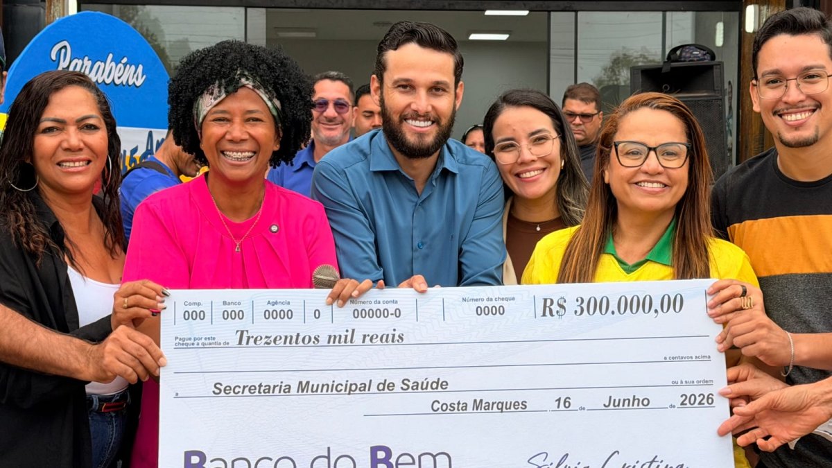 SÍLVIA CRISTINA: Deputada participa de entregas em Costa Marques e reafirma mandato municipalista