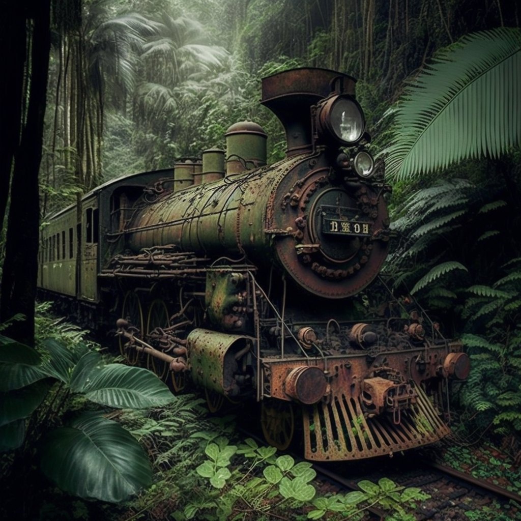 MADEIRA-MAMORÉ: Lançado livro sobre a ferrovia ilustrado com imagens criadas por meio de IA