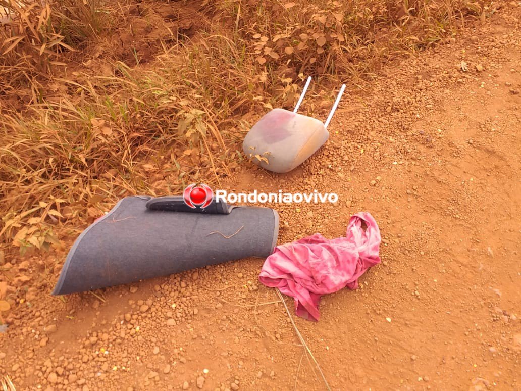 ACIDENTE: Capotamento na estrada da Penal deixa quatro pessoas feridas