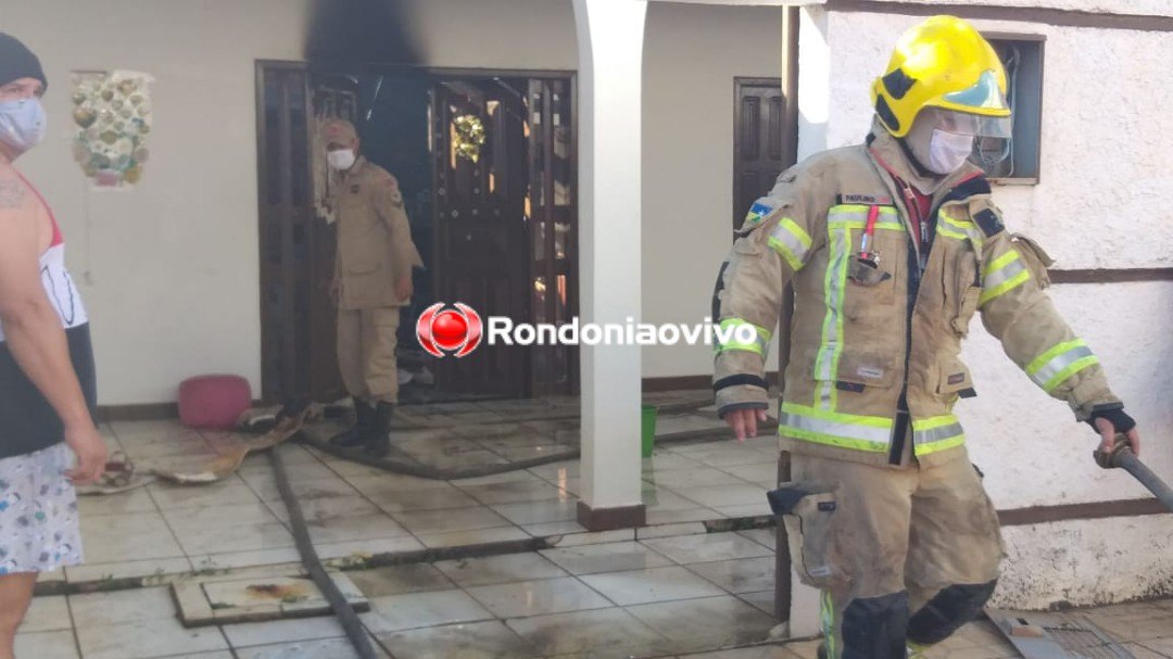 TRAGÉDIA: Residência de ativista de direita é destruída por incêndio